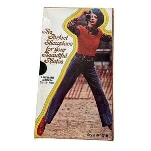 Focal Refillable VTG Photo Style #1310 Perfect Showplace 3.5” X 5” Index File